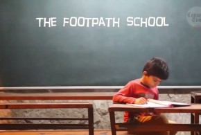 footpath-school-in-gujarat-India-for-poor-children