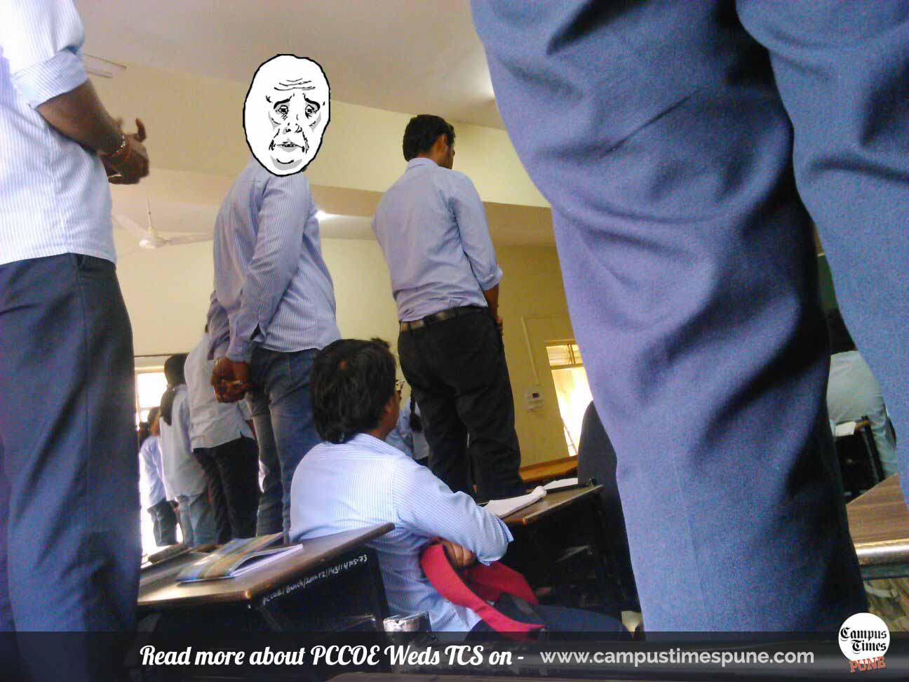 Students-made-stand-on-Bench-as-Punishment-in-PCCOE
