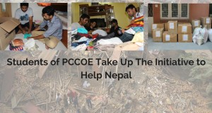 nepal earthquakes pccoe students