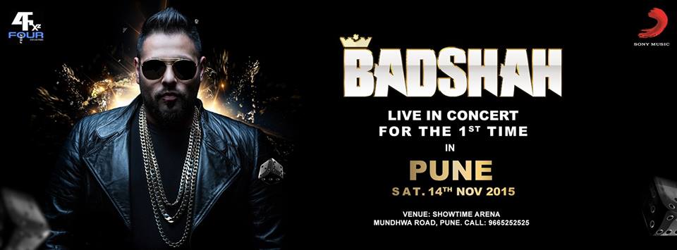 Badshah Live in Pune Tickets