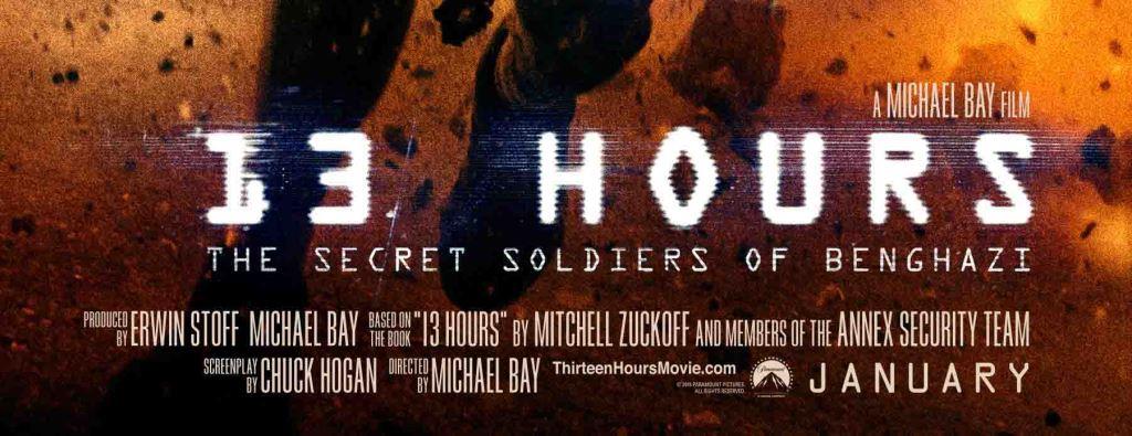 13 hours secret soldiers of benghazi movie 2016