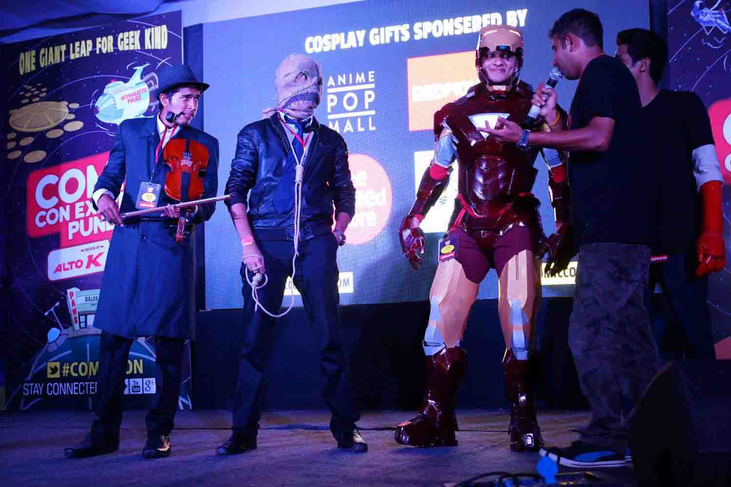 cosplayer comic con express pune events