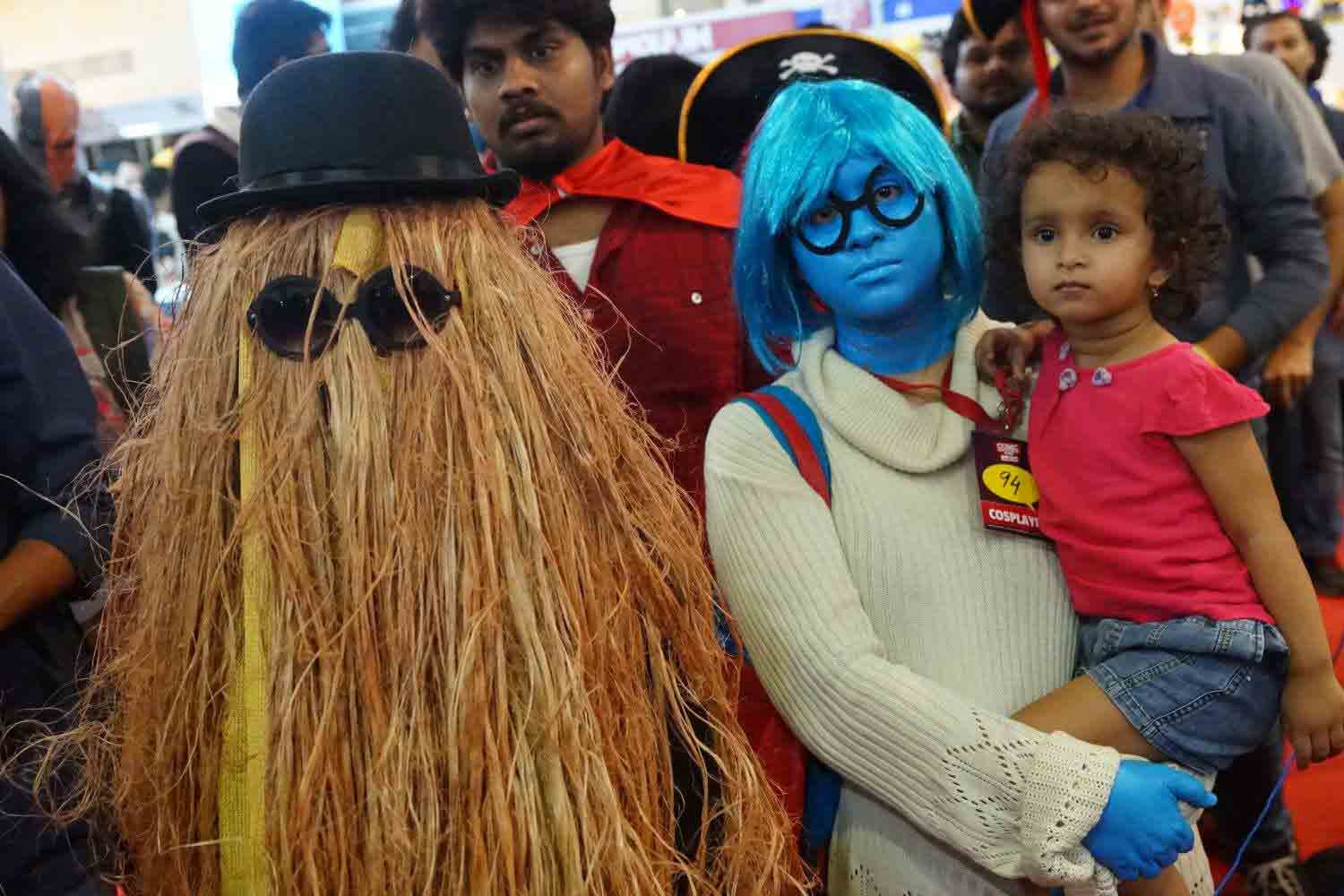 cosplayer comic con express pune events pune