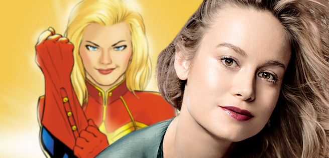 Brie Larson officially cast as Captain Marvel in the Marvel Cinematic Universe