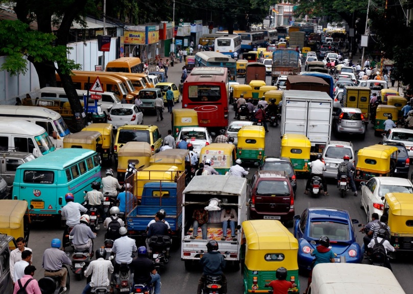 bangalore traffic images pune