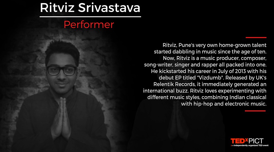 Ritviz-Performer-at-TEDx-PICT-2016