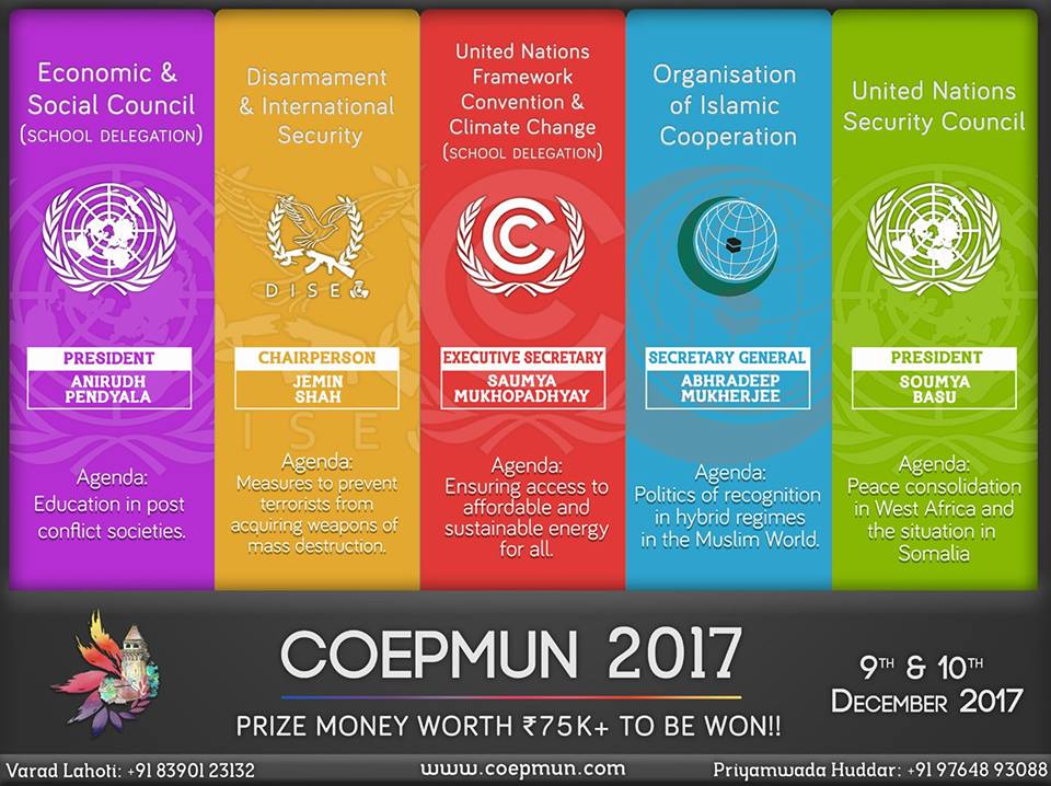 COEPMUN-2017-Core-Committees