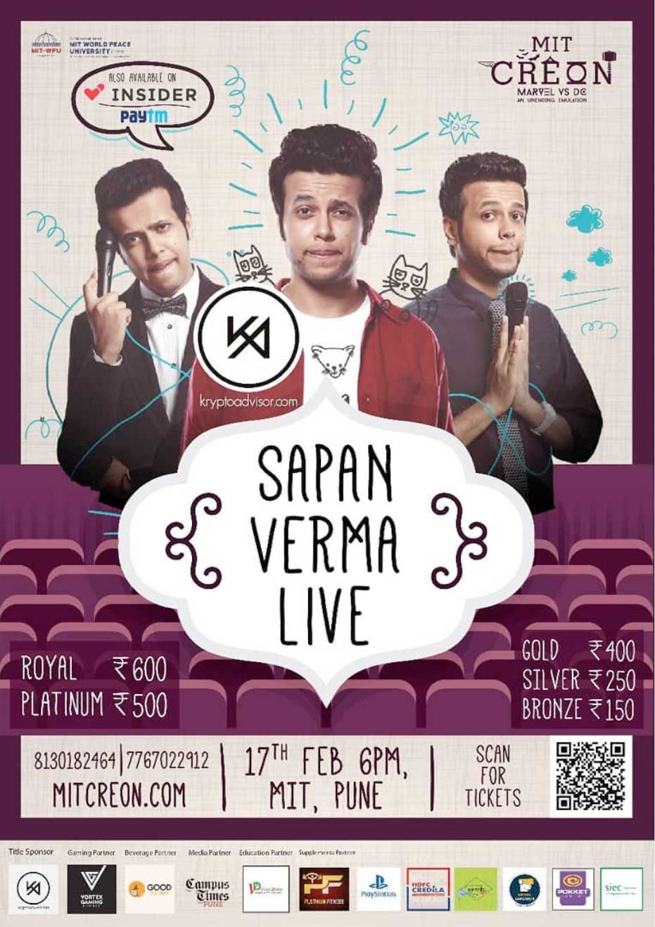 Sapan-Verma-in-Pune-Live-at-MIT-Creon-2018-poster