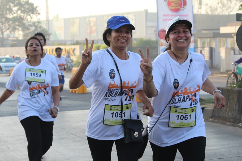 women-running-at -Ruggedian_Kolhapur_run