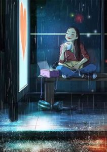 girl_sipping_coffee_in_the_rain