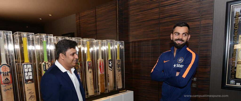 Virat-Kohli-Cricket Museum-Pune