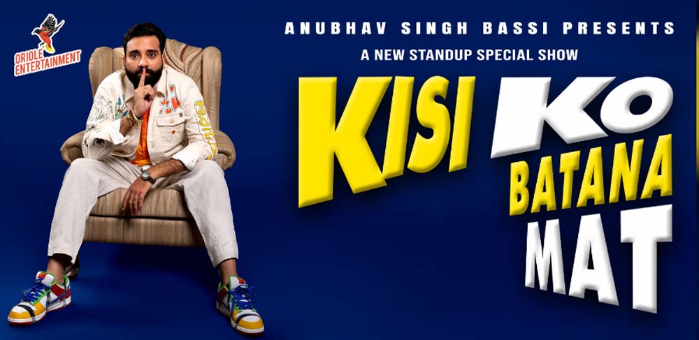 Kisi Ko Batana Mat ft. Anubhav Bassi-Events-in-Pune December-2023