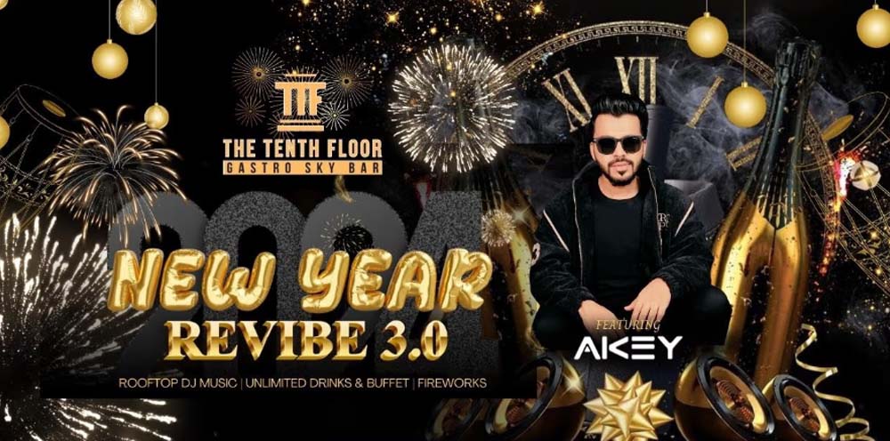 REVIBE 3.0 , The Tenth Floor-New-Year-Parties-in-Pune