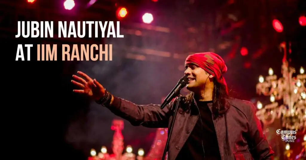 Jubin-Nautiyal-at-IIM-Ranchi-2024