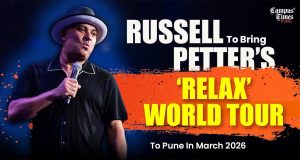 Russell Peters performing live during the Relax World Tour coming to Pune in March 2026