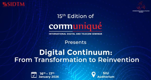 SIDTM Pune campus hosting Communiqué 2026 digital and telecom seminar