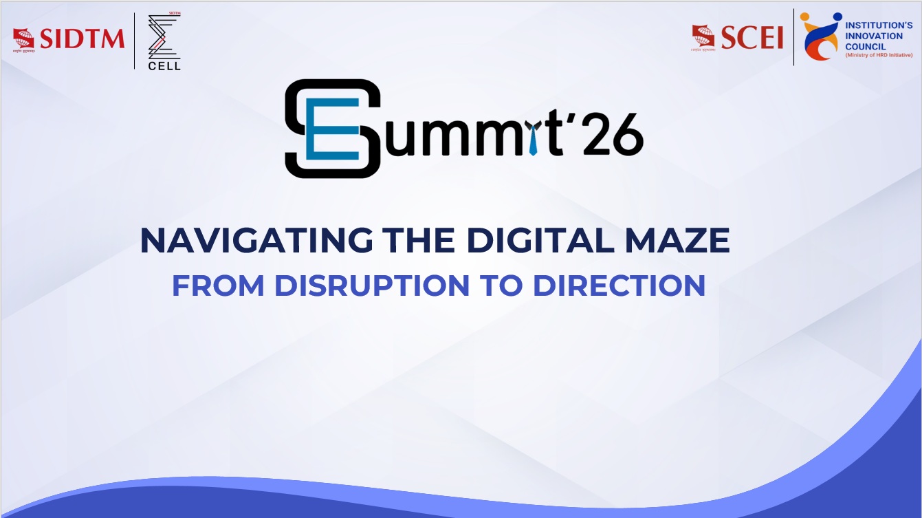 Speakers and participants at E-Summit ’26 hosted by SIDTM Pune
