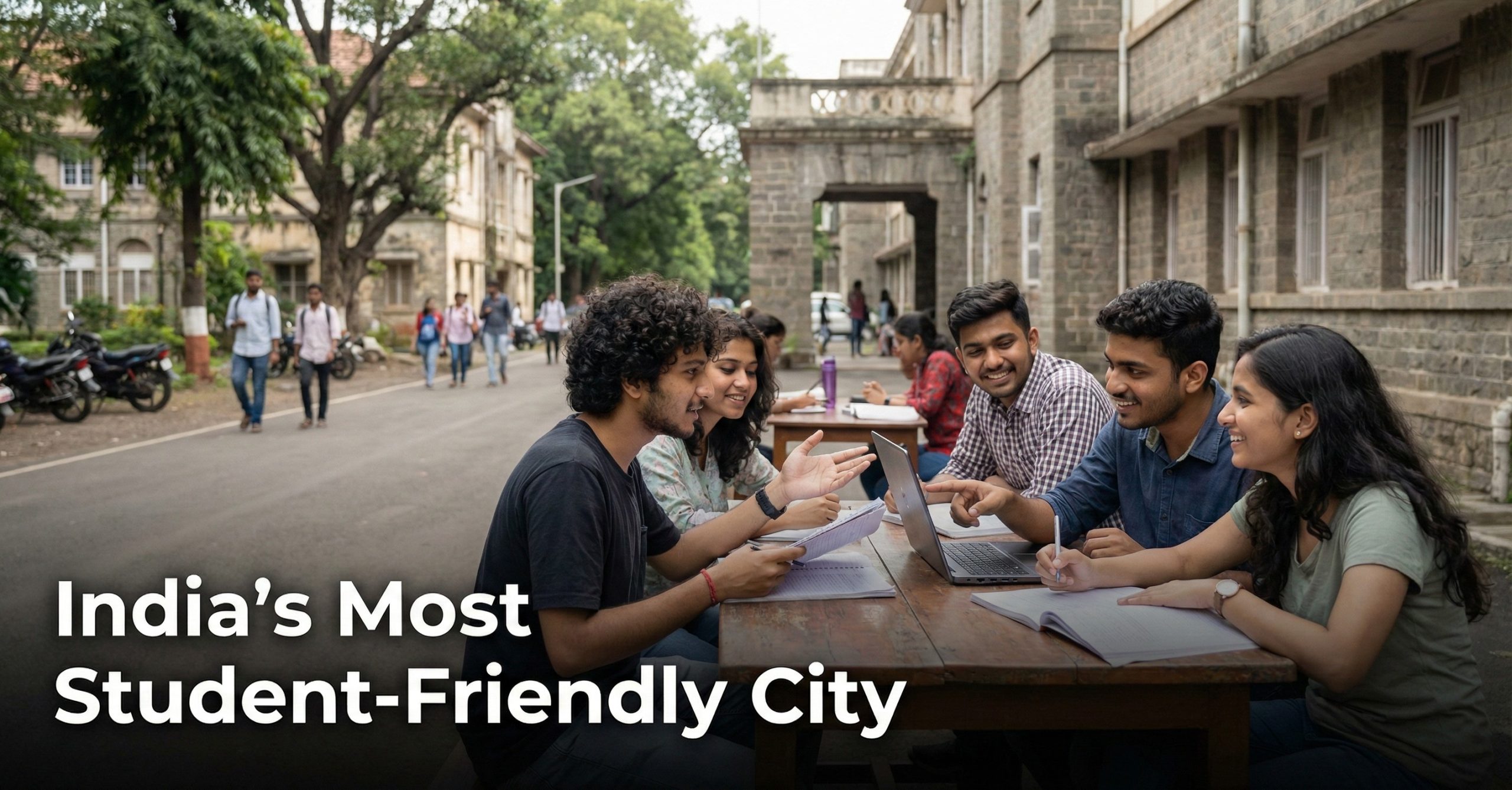 Pune city life representing India’s most student friendly city