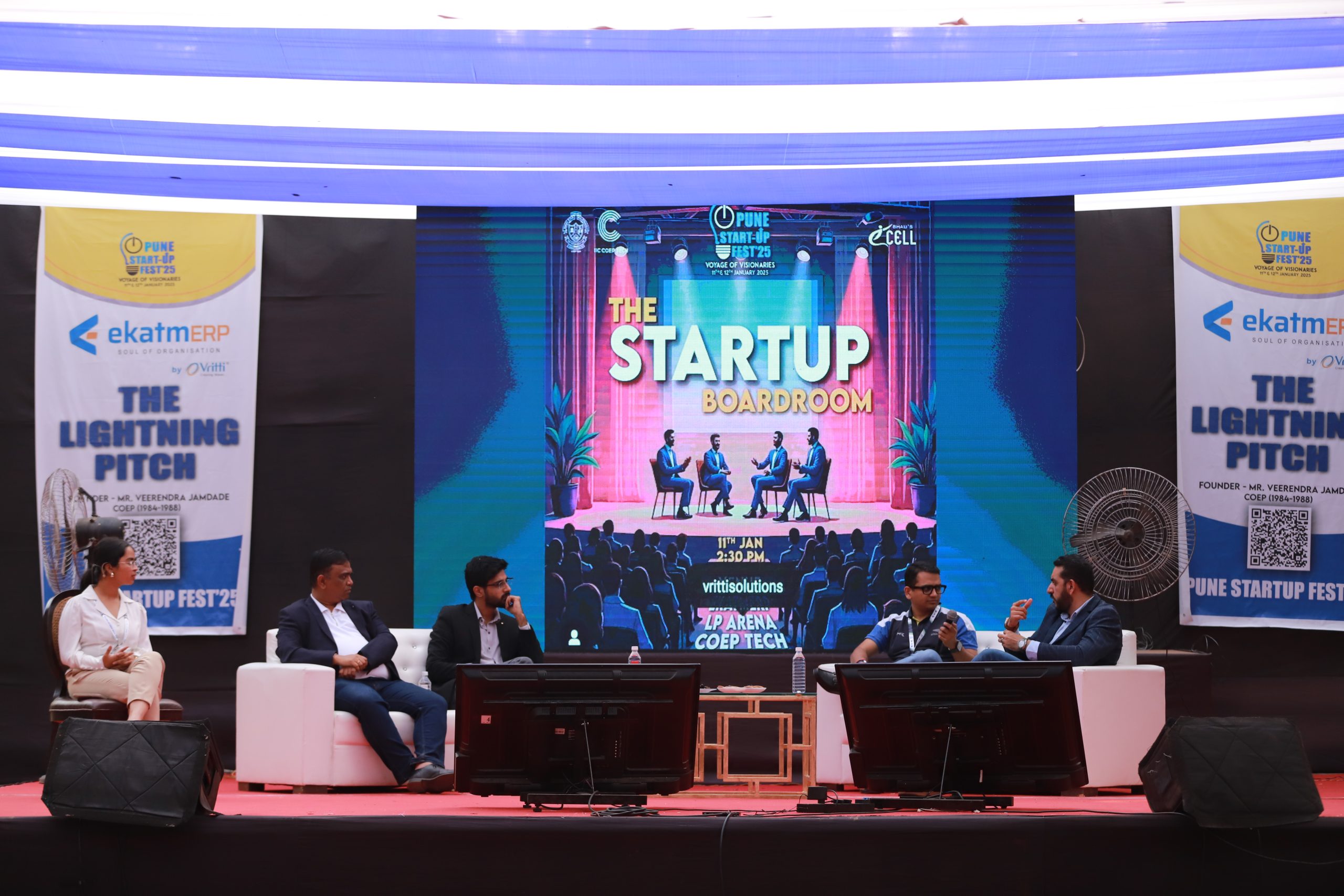Pune Startup Fest 2026 at COEP Technological University bringing startups and investors together