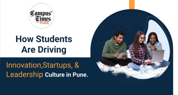 Students in Pune collaborating on innovation, leadership and startup initiatives