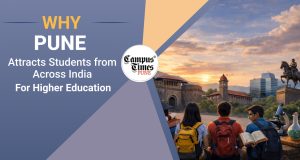 Students from different parts of India studying and interacting on college campuses in Pune